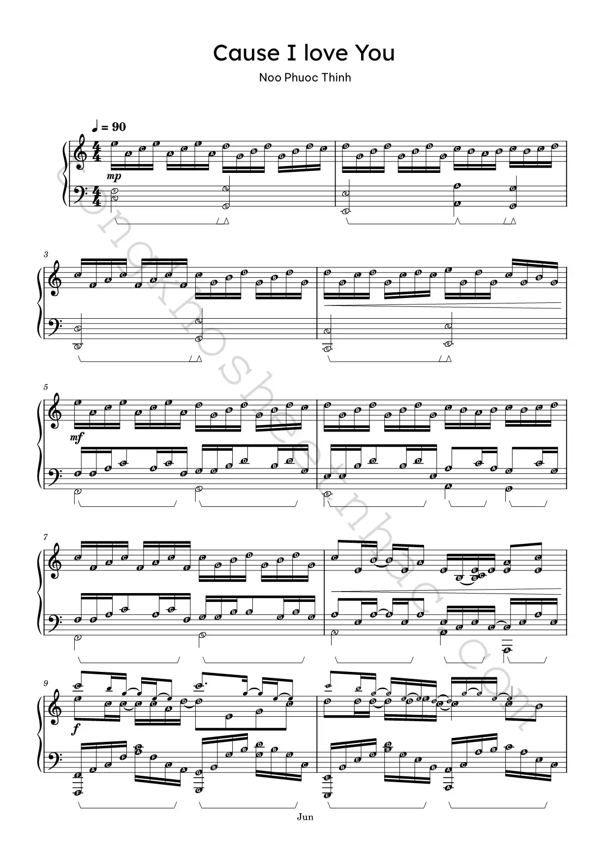 cause-i-love-you-–-noo-phuoc-thinh_1 - Sheet Nhạc Miễn Phí - Tổng Kho Sheet Nhạc