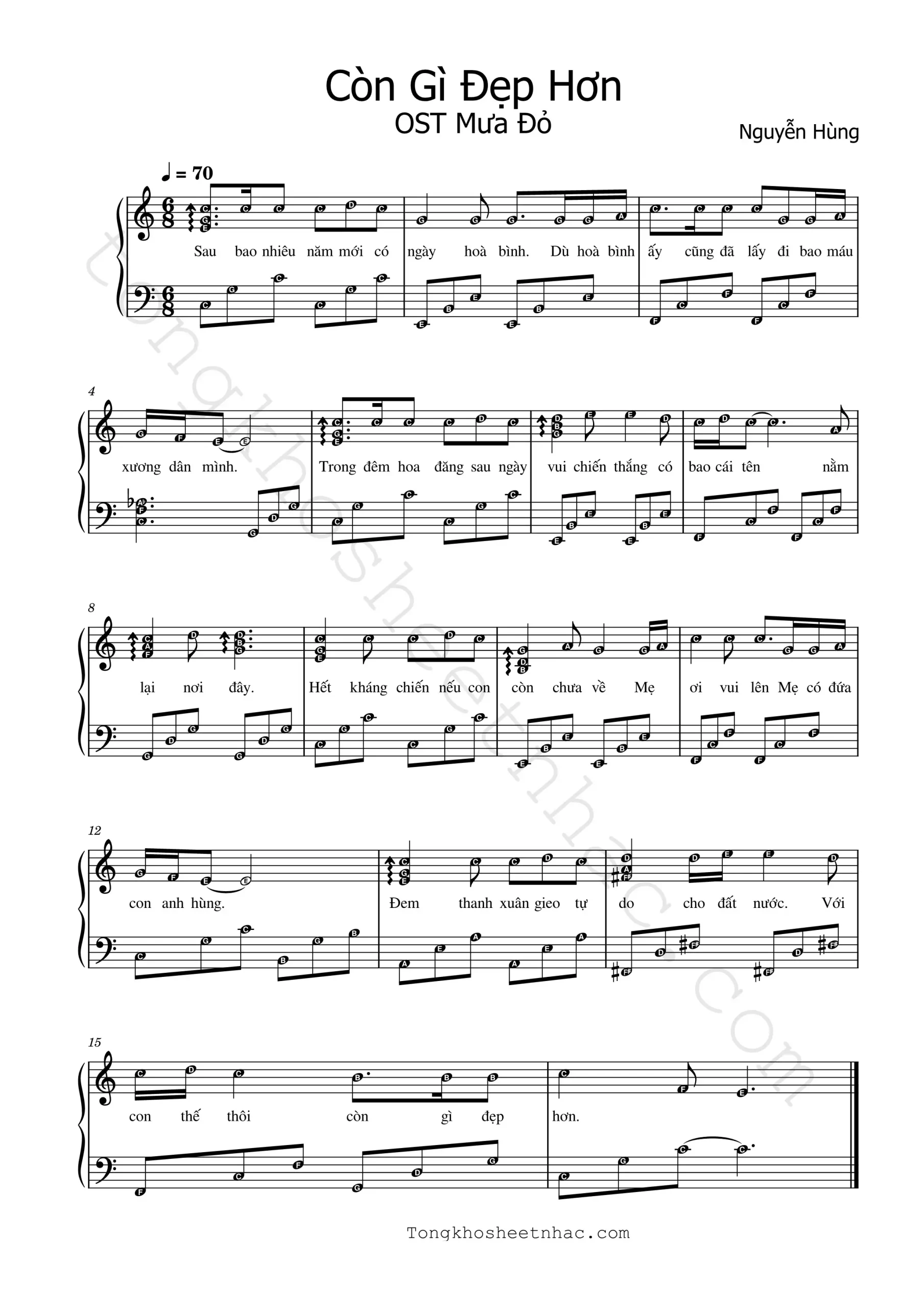 còn-gì-Đẹp-hơn_1 - Sheet Nhạc Miễn Phí | Tổng Kho Sheet Nhạc