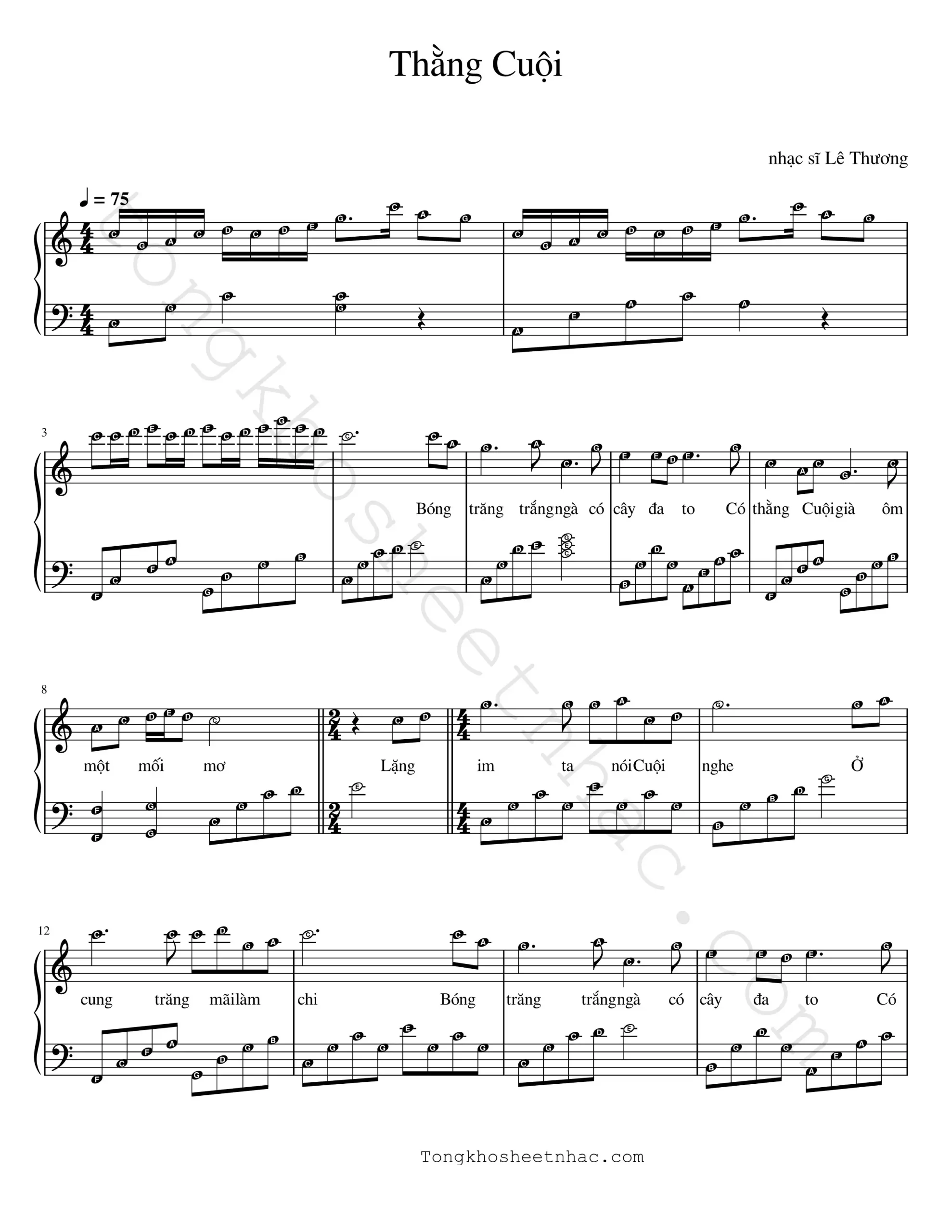 thằng-cuội_1 - Sheet Nhạc Miễn Phí | Tổng Kho Sheet Nhạc