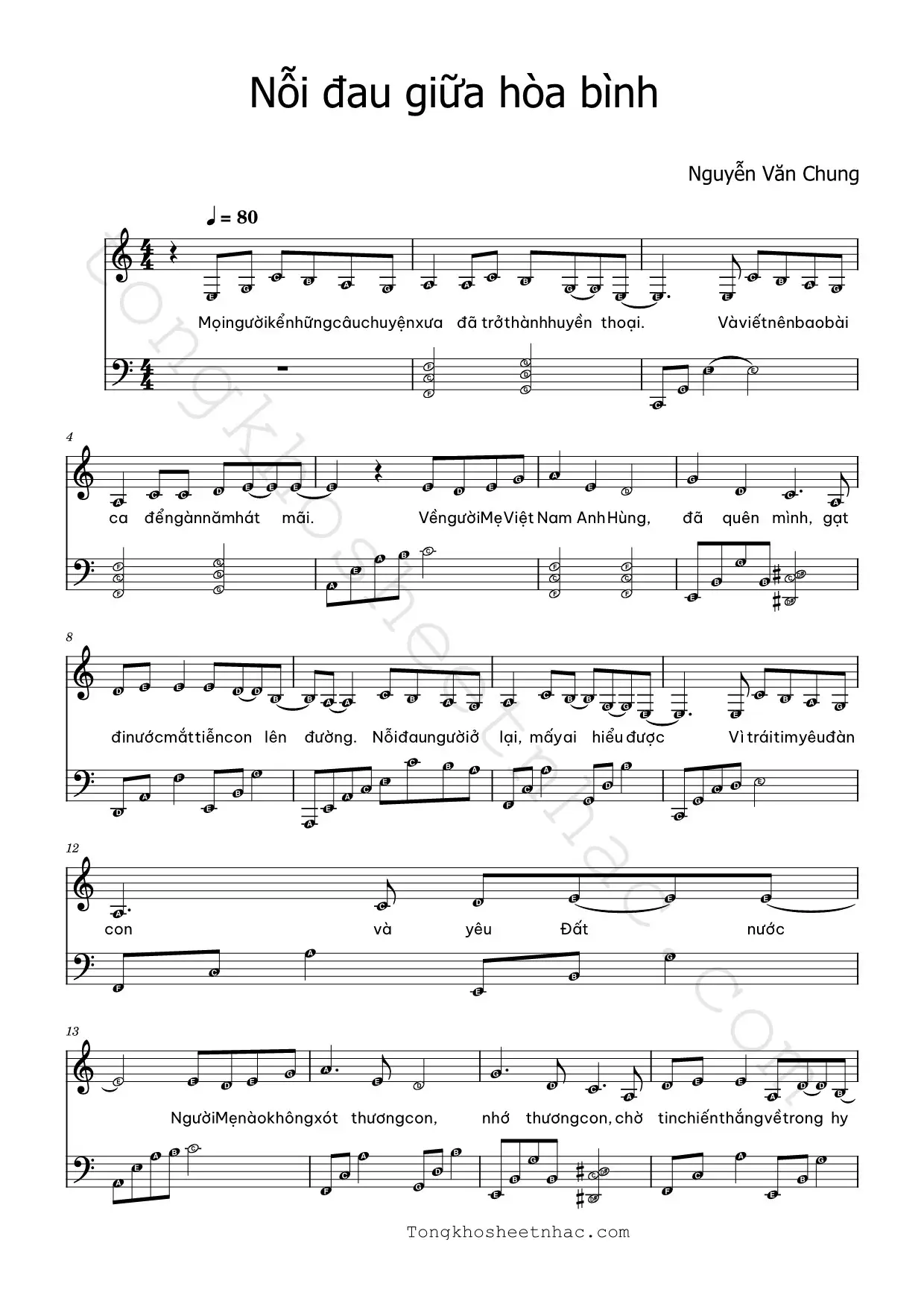 nỗi-đau-giữa-hòa-bình_1 - Tổng Kho Sheet Nhạc | Sheet Nhạc Miễn Ph&iacute;