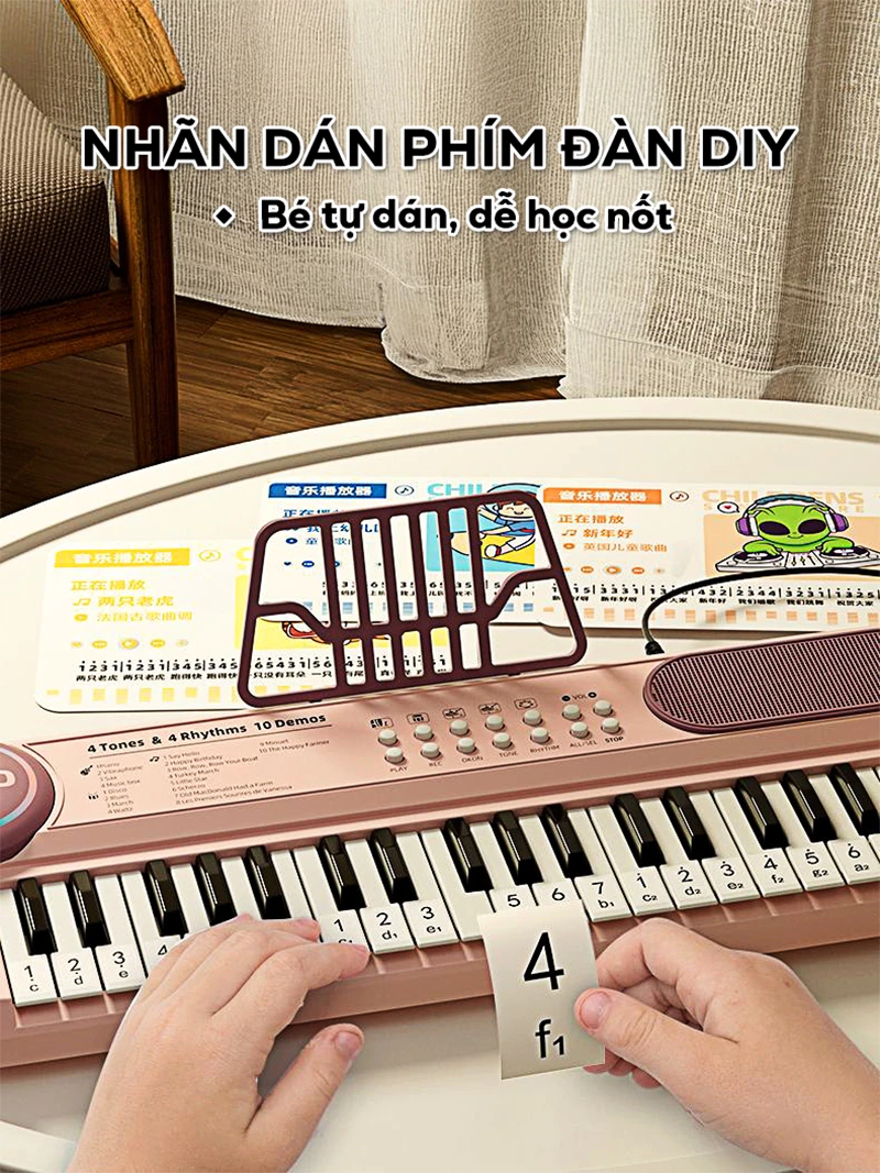 Đồ Chơi Trẻ Em Đàn Piano Điện Tử Organ Điện Tử